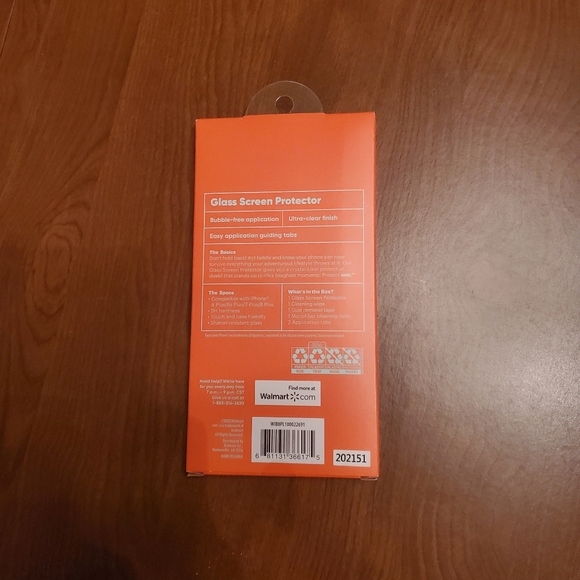 Protect Onn. glsss screen protector NWT - Picture 2 of 7
